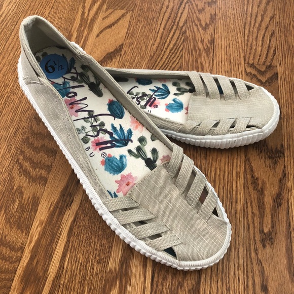 Blowfish Canvas Flats - Picture 2 of 3